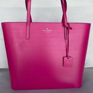 EUC Kate Spade Haven Street Maxi Tote - Hot Pink
